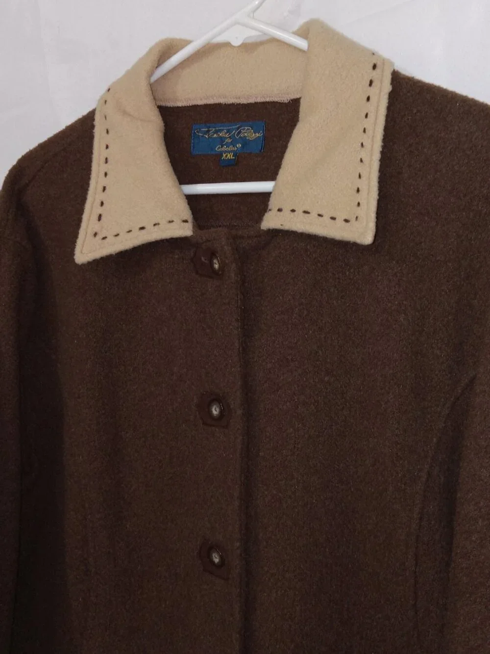 Tasha Polizzi Cabela’s Western Fleece Jacket Womens XXL Sherpa Barn Coat